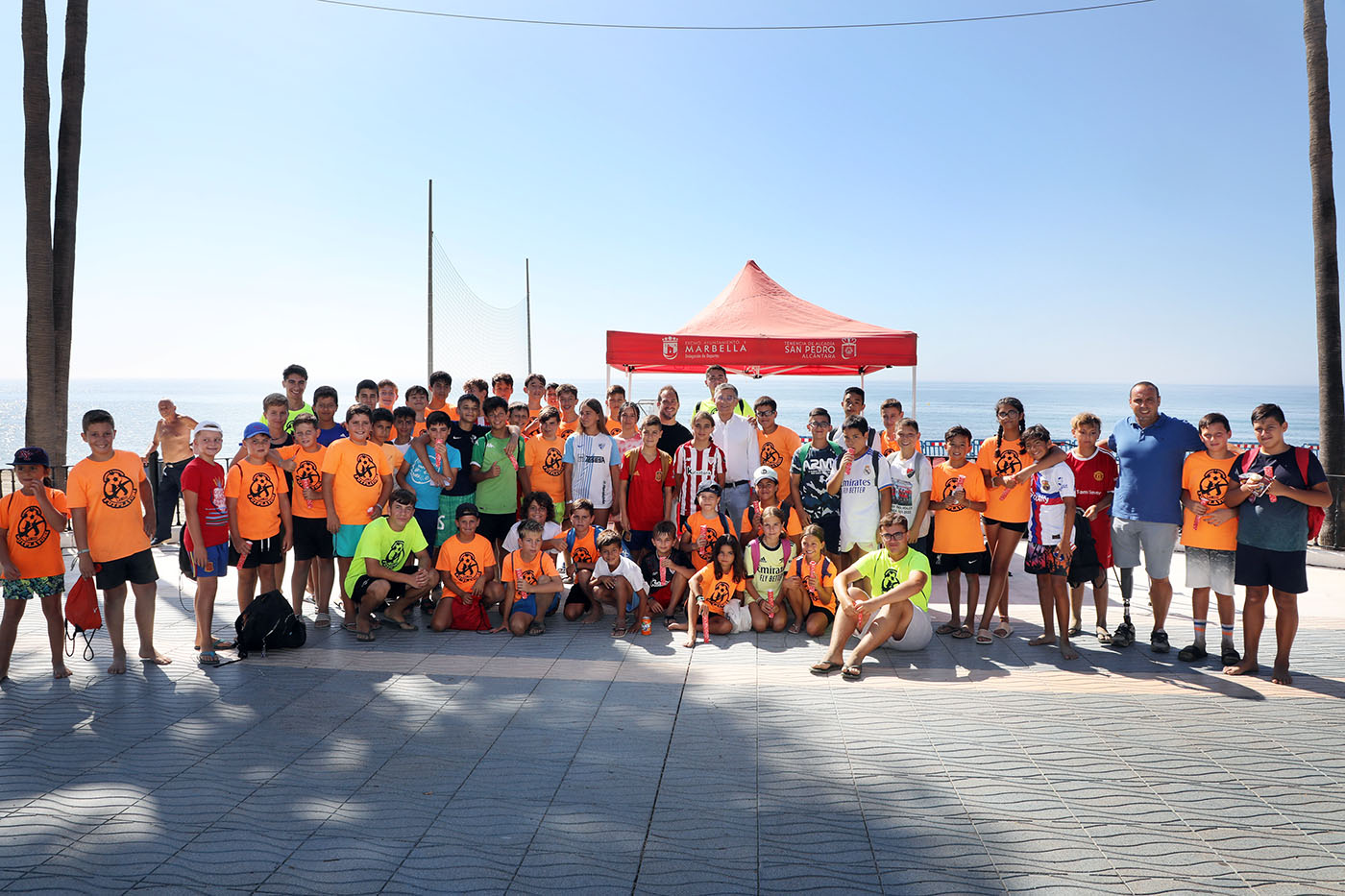 Cerca de un centenar de niños participa en la II edición del Campus de Fútbol Playa de ‘El Langui’ que se cerrará este fin de semana con el IV Torneo Futplayuni